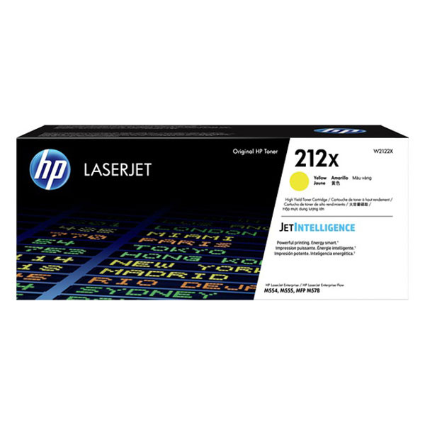 HP 212X (W2122X) toner żółty, zwiększona pojemność, oryginalny W2122X 093102 - 1