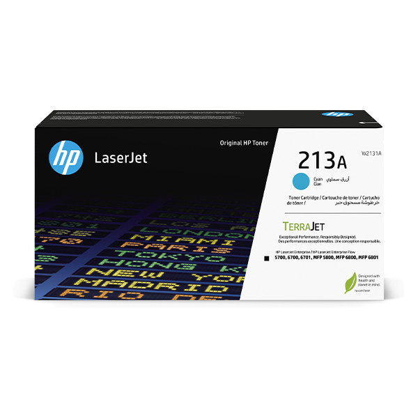 HP 213A (W2131A) toner niebieski, oryginalny W2131A 133030 - 1