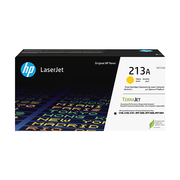 HP 213A (W2132A) toner żółty, oryginalny W2132A 133032 - 1