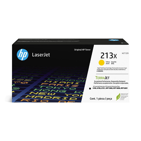 HP 213X (W2132X) toner żółty, zwiększona pojemność, oryginalny W2132X 133040 - 1