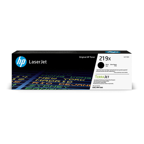 HP 219X (W2190X) toner czarny, zwiększona pojemność, oryginalny W2190X 093342 - 1