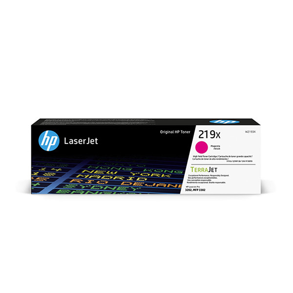 HP 219X (W2193X) toner czerwony, zwiększona pojemność, oryginalny W2193X 093346 - 1