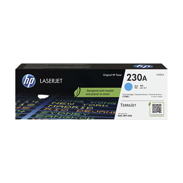 HP 230A (W2301A) toner niebieski, oryginalny W2301A 133054 - 1