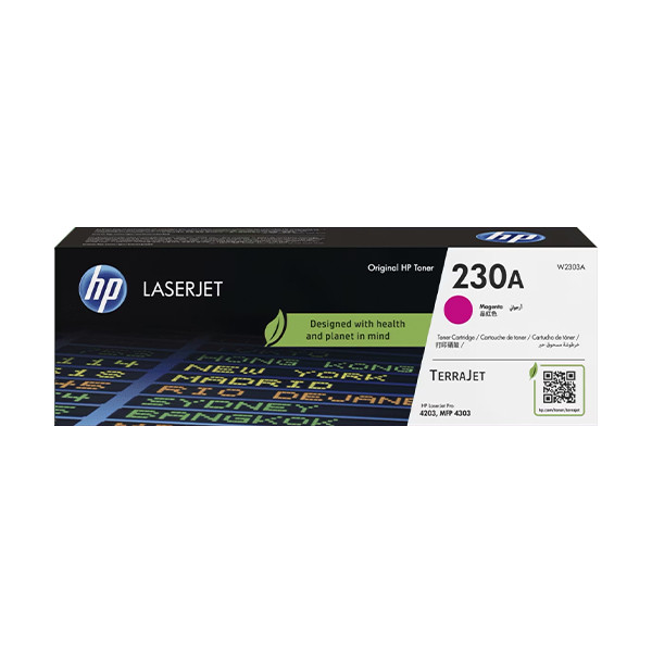 HP 230A (W2303A) toner czerwony, oryginalny W2303A 133058 - 1