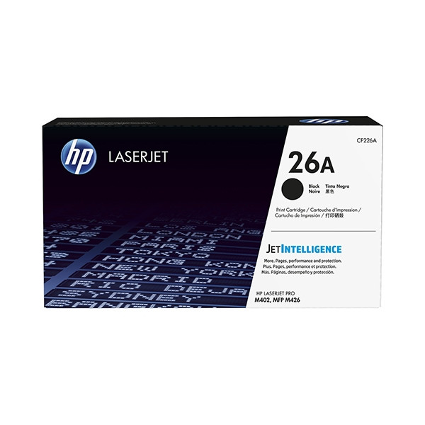 HP 26A (CF226A) toner czarny, oryginalny CF226A 054876 - 1