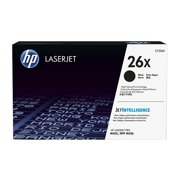 HP 26X (CF226X) toner czarny, zwiększona pojemność, oryginalny CF226X 054878 - 1