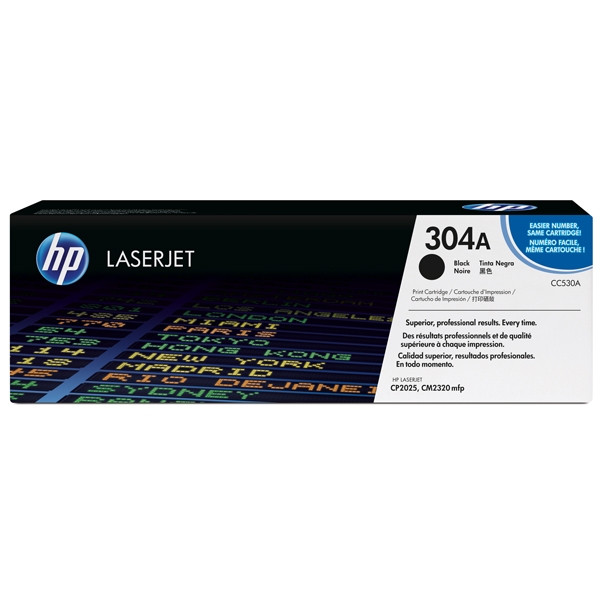 HP 304A (CC530A) toner czarny, oryginalny CC530A 039822 - 1