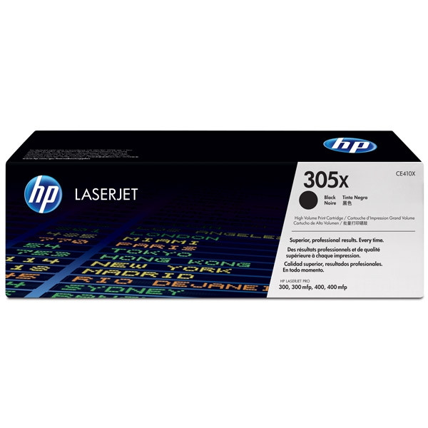 HP 305X (CE410X) toner czarny, zwiększona pojemność, oryginalny CE410X 054058 - 1