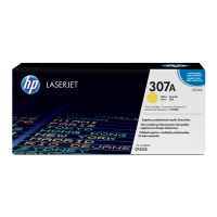 HP 307A (CE742A) toner żółty, oryginalny CE742A 039906