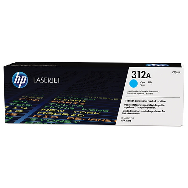 HP 312A (CF381A) toner niebieski, oryginalny CF381A 054786 - 1