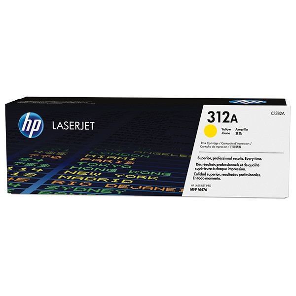 HP 312A (CF382A) toner żółty, oryginalny CF382A 054788 - 1