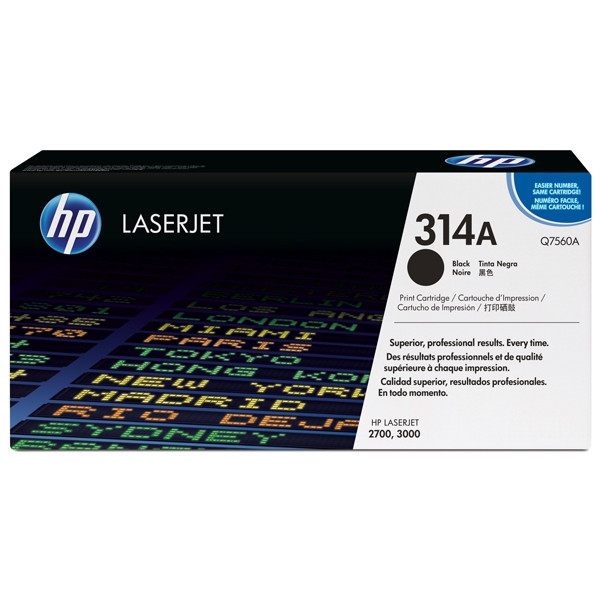 HP 314A (Q7560A) toner czarny, oryginalny Q7560A 039560 - 1