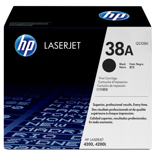 HP 38A (Q1338A) toner czarny, oryginalny Q1338A 033040 - 1