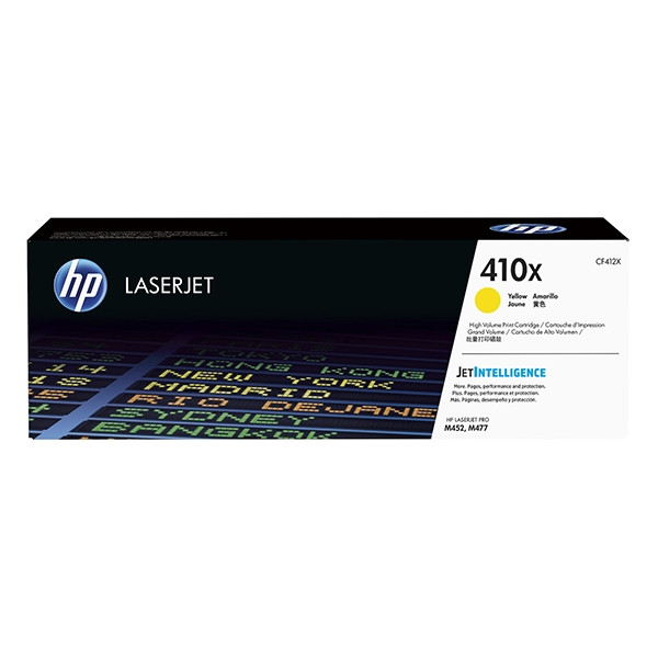 HP 410X (CF412X) toner żółty, zwiększona pojemność, oryginalny CF412X 054894 - 1