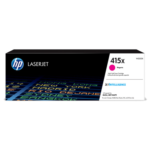 HP 415X (W2033X) toner czerwony, zwiększona pojemność, oryginalny W2033X 055448 - 1