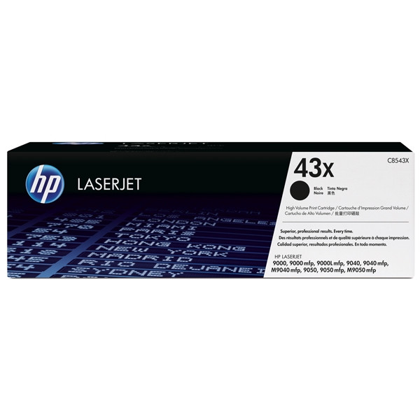 HP 43X (C8543X) toner czarny, zwiększona pojemność, oryginalny C8543X 033030 - 1