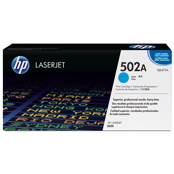 HP 502A (Q6471A) toner niebieski, oryginalny Q6471A 039585 - 1