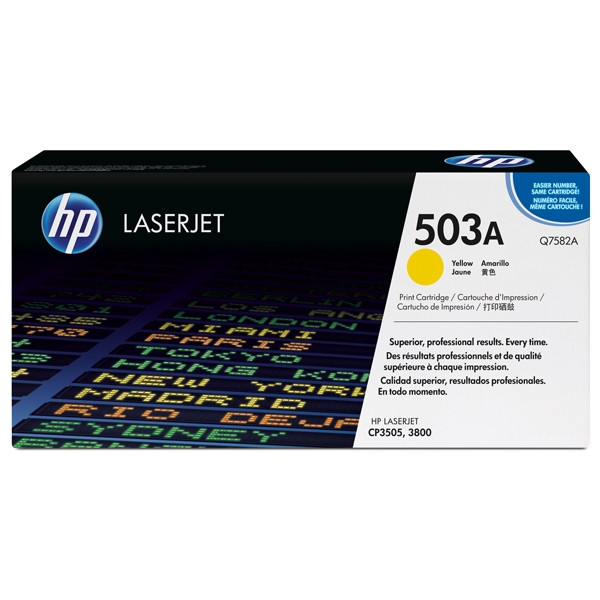 HP 503A (Q7582A) toner żółty, oryginalny Q7582A 039605 - 1