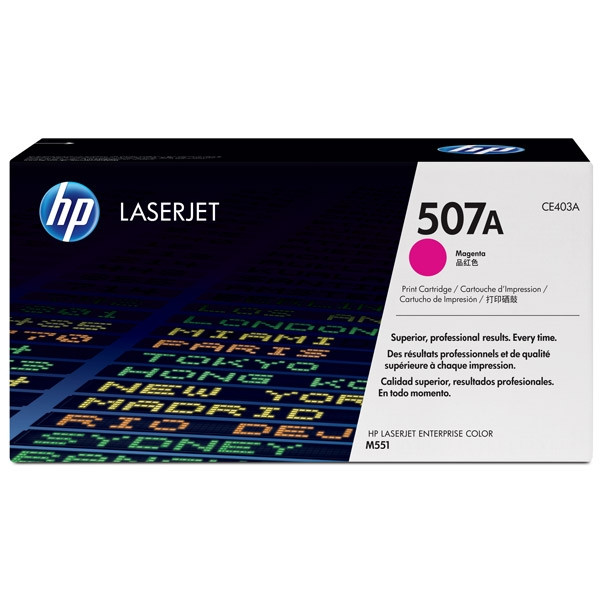 HP 507A (CE403A) toner czerwony, oryginalny CE403A 054046 - 1