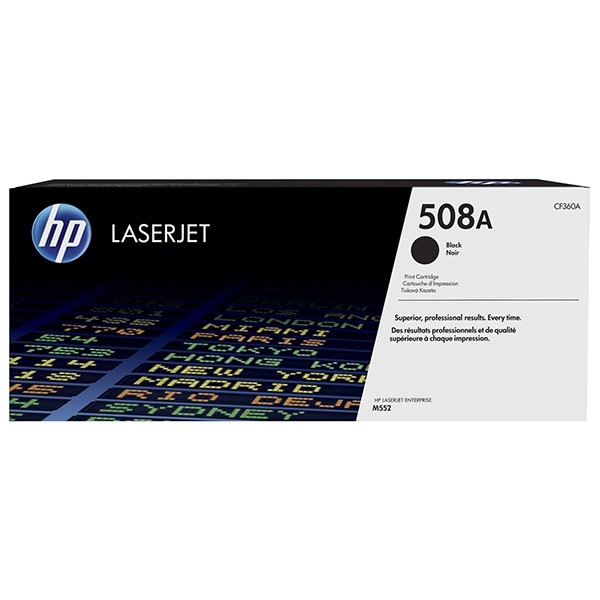 HP 508A (CF360A) toner czarny, oryginalny CF360A 054838 - 1