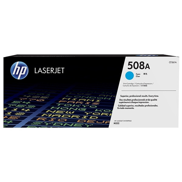 HP 508A (CF361A) toner niebieski, oryginalny CF361A 054842 - 1