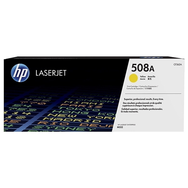 HP 508A (CF362A) toner żółty, oryginalny CF362A 054846 - 1