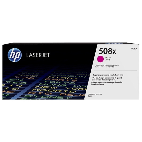 HP 508X (CF363X) toner czerwony, zwiększona pojemność, oryginalny CF363X 054852 - 1