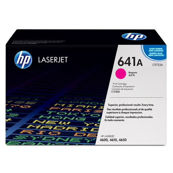 HP 641A (C9723A) toner czerwony, oryginalny C9723A 039150 - 1