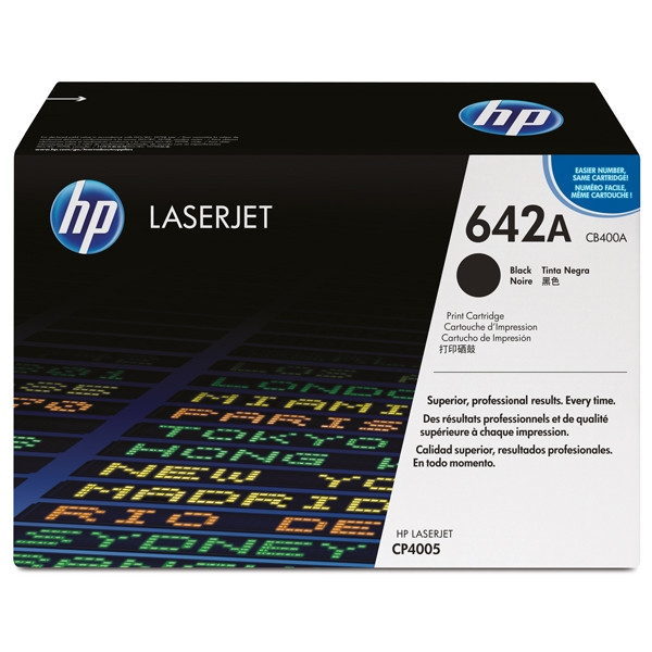 HP 642A (CB400A) toner czarny, oryginalny CB400A 039700 - 1