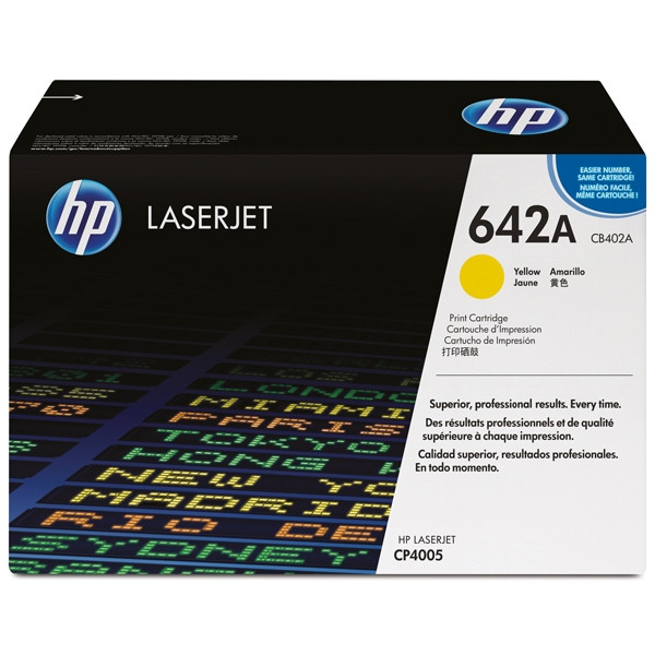 HP 642A (CB402A) toner żółty, oryginalny CB402A 039710 - 1