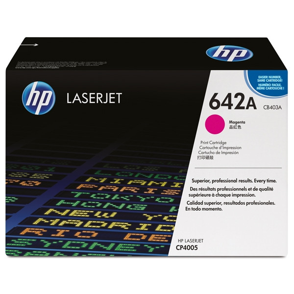 HP 642A (CB403A) toner czerwony, oryginalny CB403A 039715 - 1