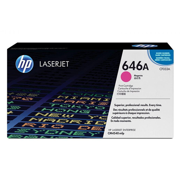 HP 646A (CF033A) toner czerwony, oryginalny CF033A 039960 - 1