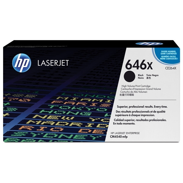 HP 646X (CE264X) toner czarny, zwięszona pojemność, oryginalny CE264X 039954 - 1