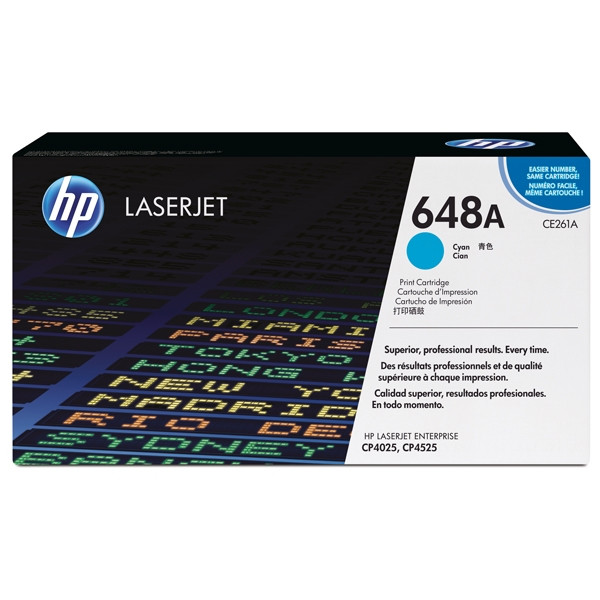 HP 648A (CE261A) toner niebieski, oryginalny CE261A 039896 - 1