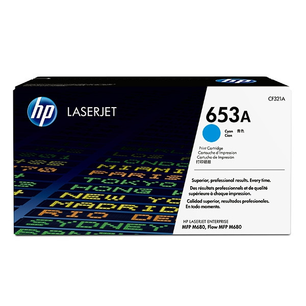 HP 653A (CF321A) toner niebieski, oryginalny CF321A 054776 - 1