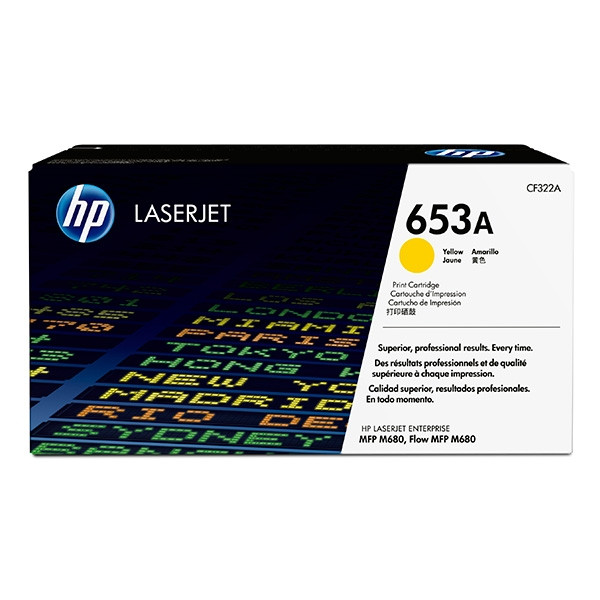 HP 653A (CF322A) toner żółty, oryginalny CF322A 054778 - 1