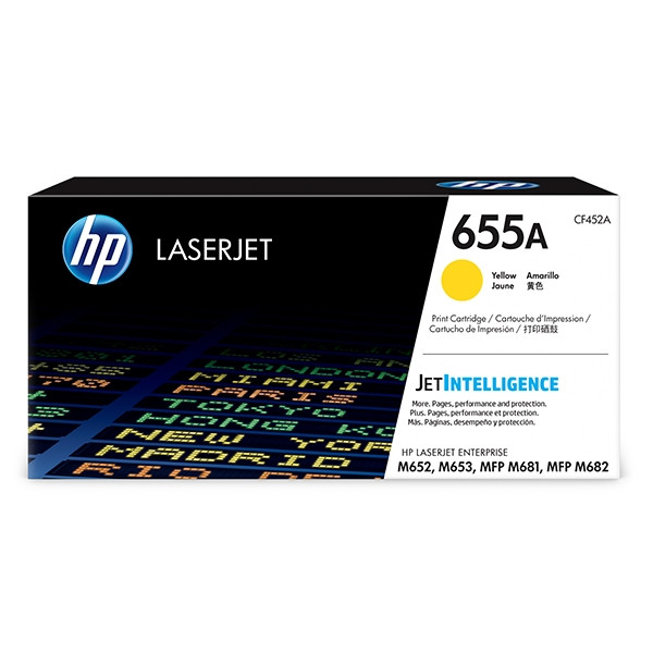 HP 655A (CF452A) toner żółty, oryginalny CF452A 055162 - 1