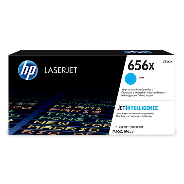 HP 656X (CF461X) toner niebieski, zwiększona pojemność, oryginalny CF461X 055168 - 1