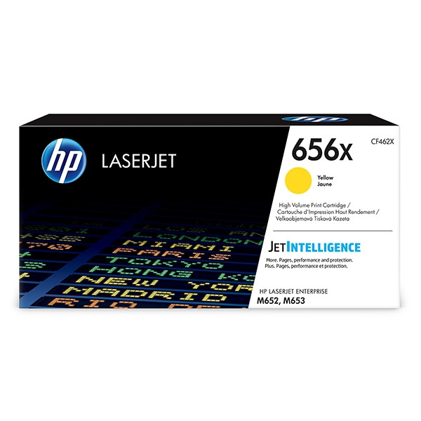 HP 656X (CF462X) toner żółty, zwiększona pojemność, oryginalny CF462X 055170 - 1