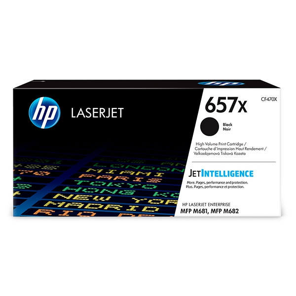 HP 657X (CF470X) toner czarny, zwiększona pojemność, oryginalny CF470X 055174 - 1