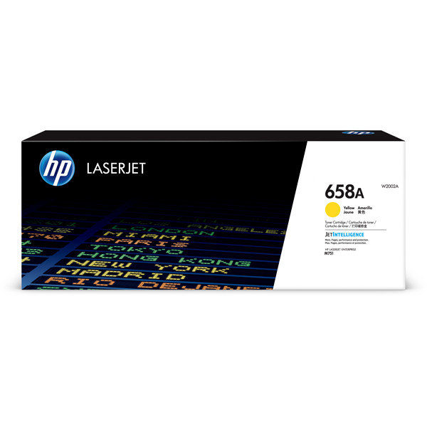 HP 658A (W2002A) toner żółty, oryginalny W2002A 055404 - 1