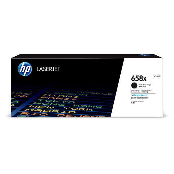 HP 658X (W2000X) toner czarny, zwiększona pojemność, oryginalny W2000X 055400 - 1