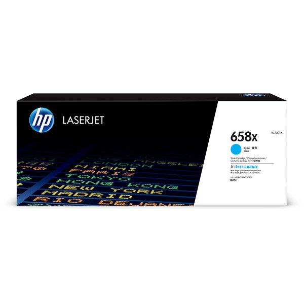 HP 658X (W2001X) toner niebieski, zwiększona pojemność, oryginalny W2001X 055408 - 1