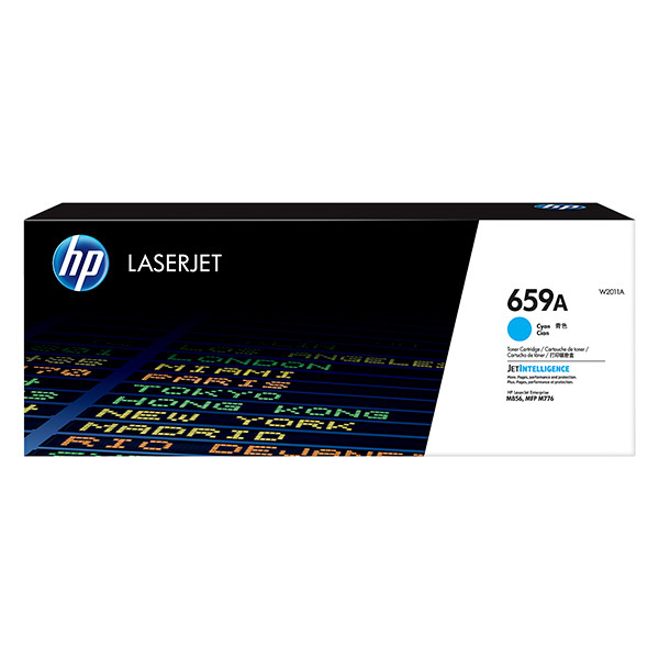 HP 659A (W2011A) toner niebieski, oryginalny W2011A 055474 - 1