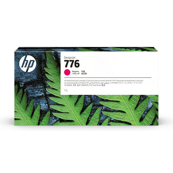 HP 776 (1XB07A) tusz czerwony, oryginalny 1XB07A 093262 - 1