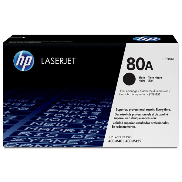 HP 80A (CF280A) toner czarny, oryginalny CF280A 054112 - 1