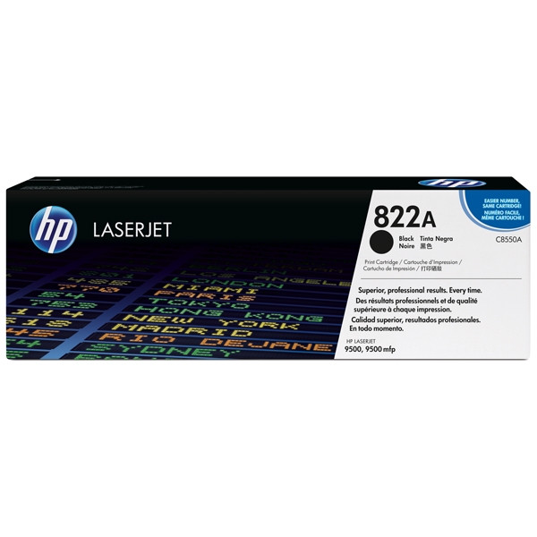 HP 822A (C8550A) toner czarny, oryginalny C8550A 039380 - 1