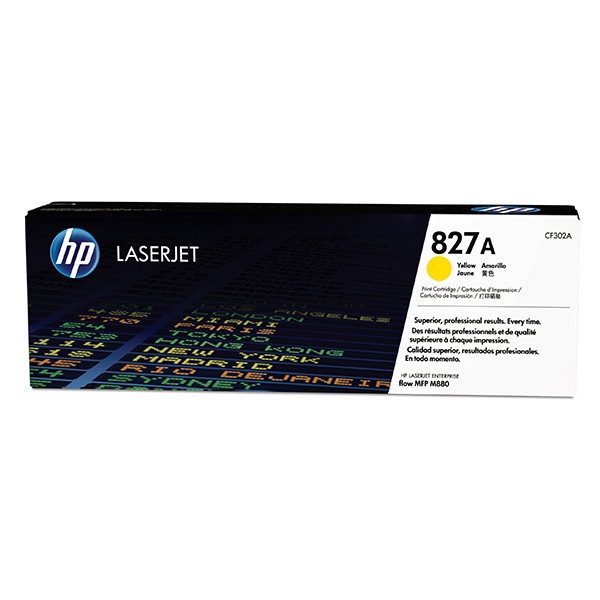 HP 827A (CF302A) toner żółty, oryginalny CF302A 054736 - 1