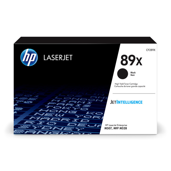 HP 89X (CF289X) toner czarny, zwiększona pojemność, oryginalny CF289X 055394 - 1