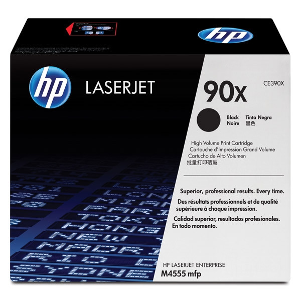 HP 90X (CE390X) toner czarny, zwiększona pojemność, oryginalny CE390X 054030 - 1